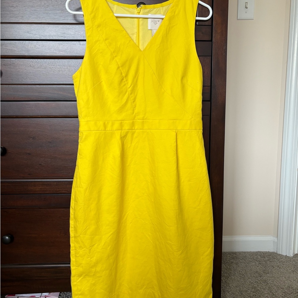 Yellow Sleeveless Dress